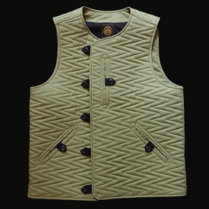 BODY WARMER TYPE 2 - OLIVE GREEN, sample sale