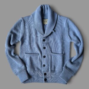 THE  VOYAGER CARDIGAN - SKY BLUE