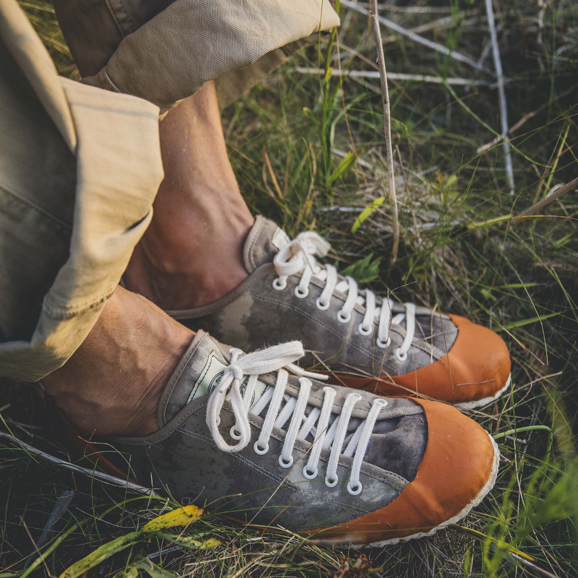 MARINE TYPE 2 DECK SHOE - CAMOUFLAGE/ORANGE - Image 2