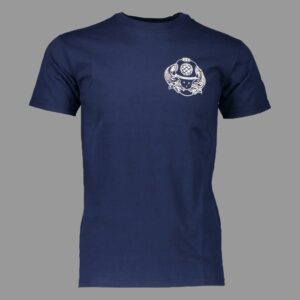 MID BLUE  N.S.C LOGO TEE