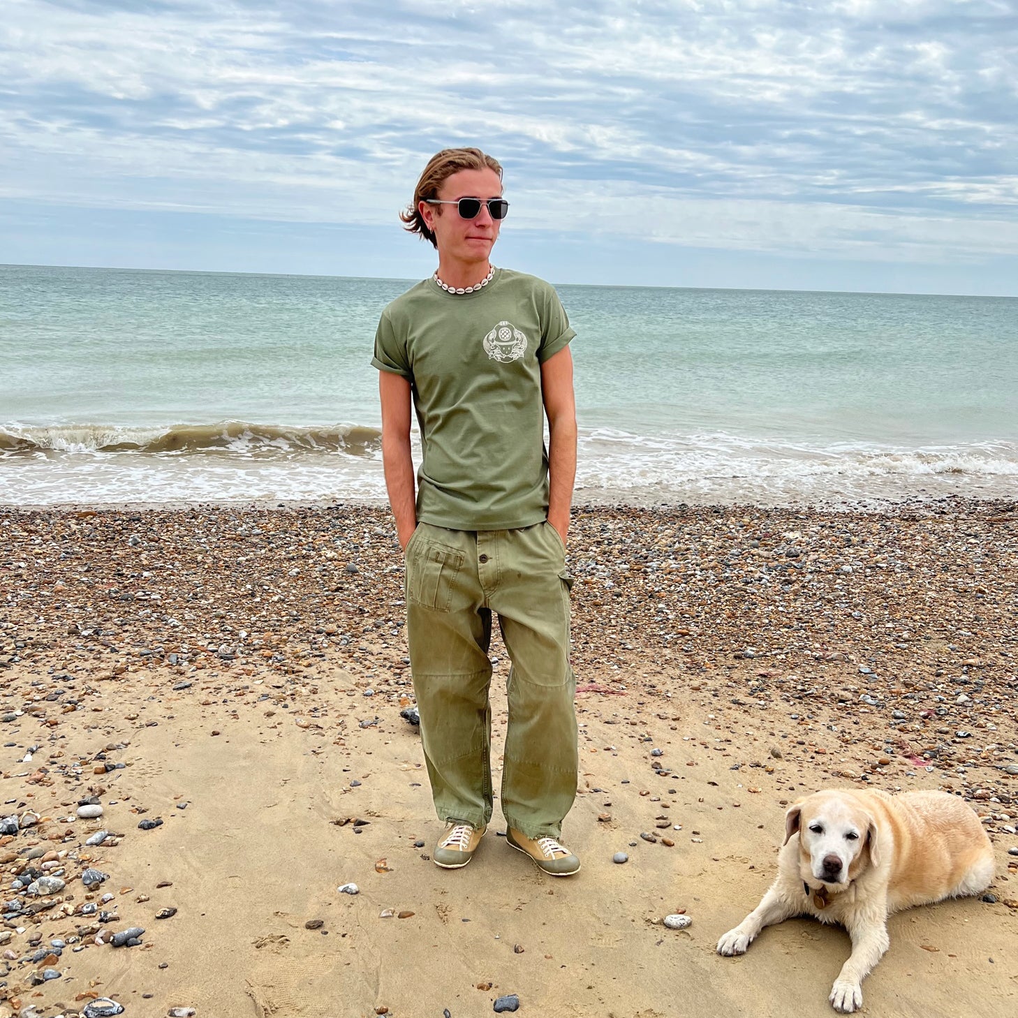 MARINE TYPE 2 DECK SHOE KHAKI/OLIVE - Image 4
